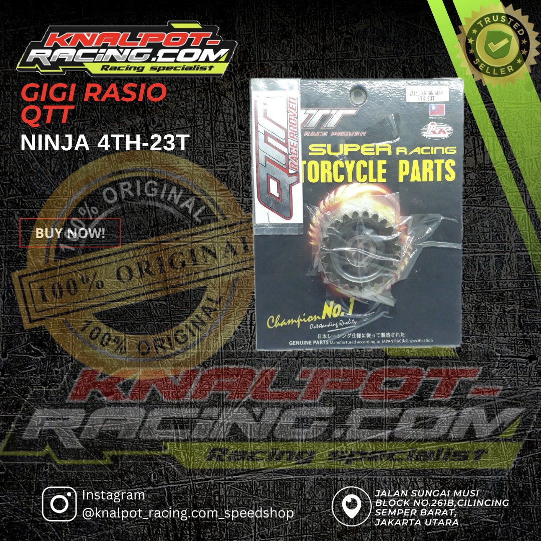GIGI RASIO QTT KAWASAKI NINJA 4TH-23T